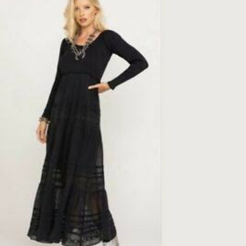 FREE PEOPLE Earth ANGEL MIDI DRESS